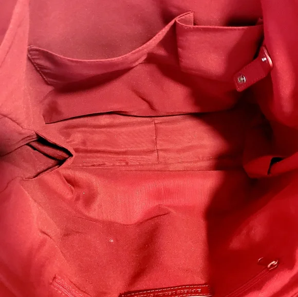 Express Design Studio Large Leather Tote - Picture 5 of 7